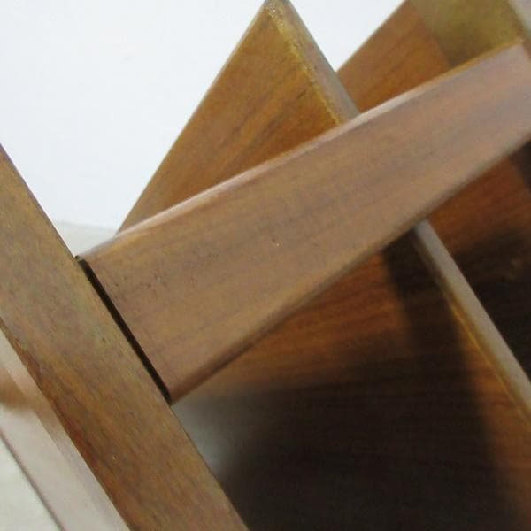 イギリス ビンテージ 家具 マガジンラック 新聞入れ 楽譜入れ 英国 6988d