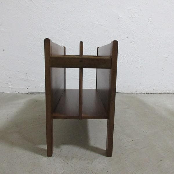 イギリス ビンテージ 家具 マガジンラック 新聞入れ 楽譜入れ 英国 6988d