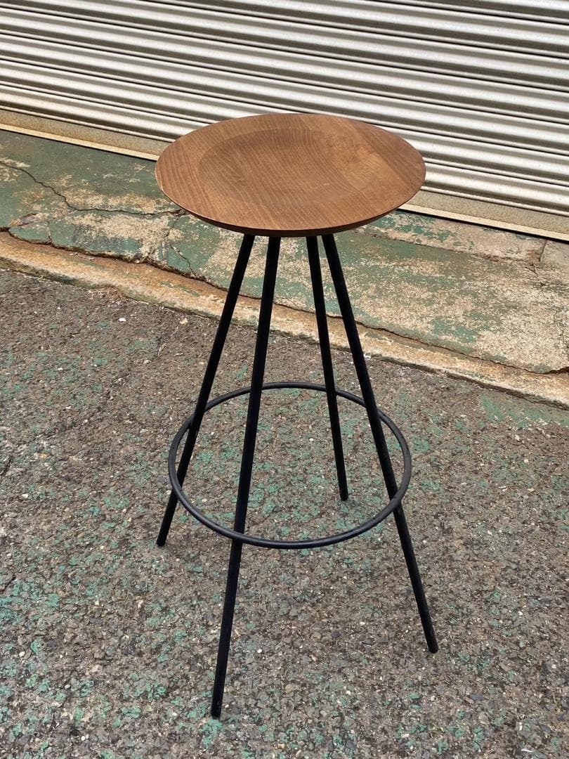 A376◆ADAL ハイスツール カウンターチェア 「北欧 モダン 無垢材」