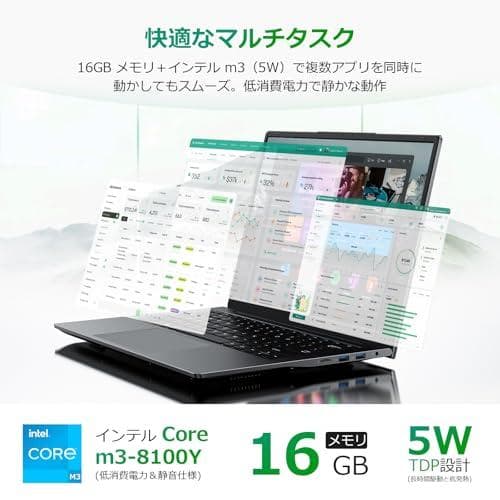 ノートパソコン Office搭載 14インチ 2Kディスプレイ(2160×144