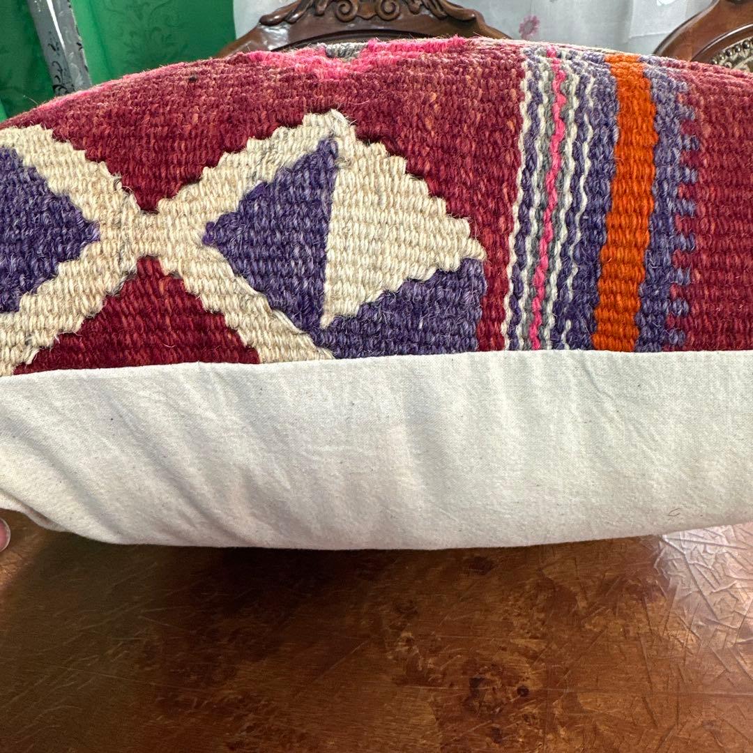 オールドキリム のクッションカバー パッチワーククッションカバー