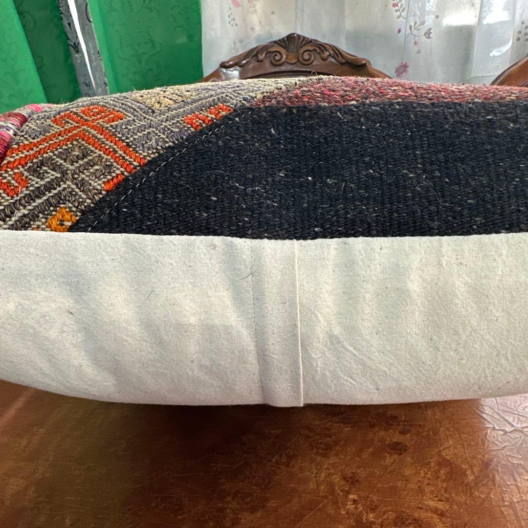 オールドキリム のクッションカバー パッチワーククッションカバー