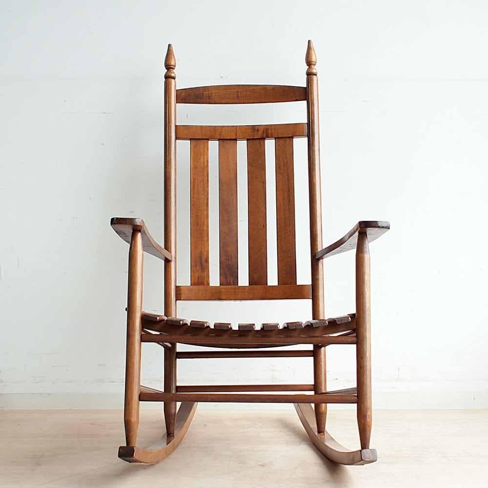 無垢材 ロッキングチェア ヴィンテージ ZR24313