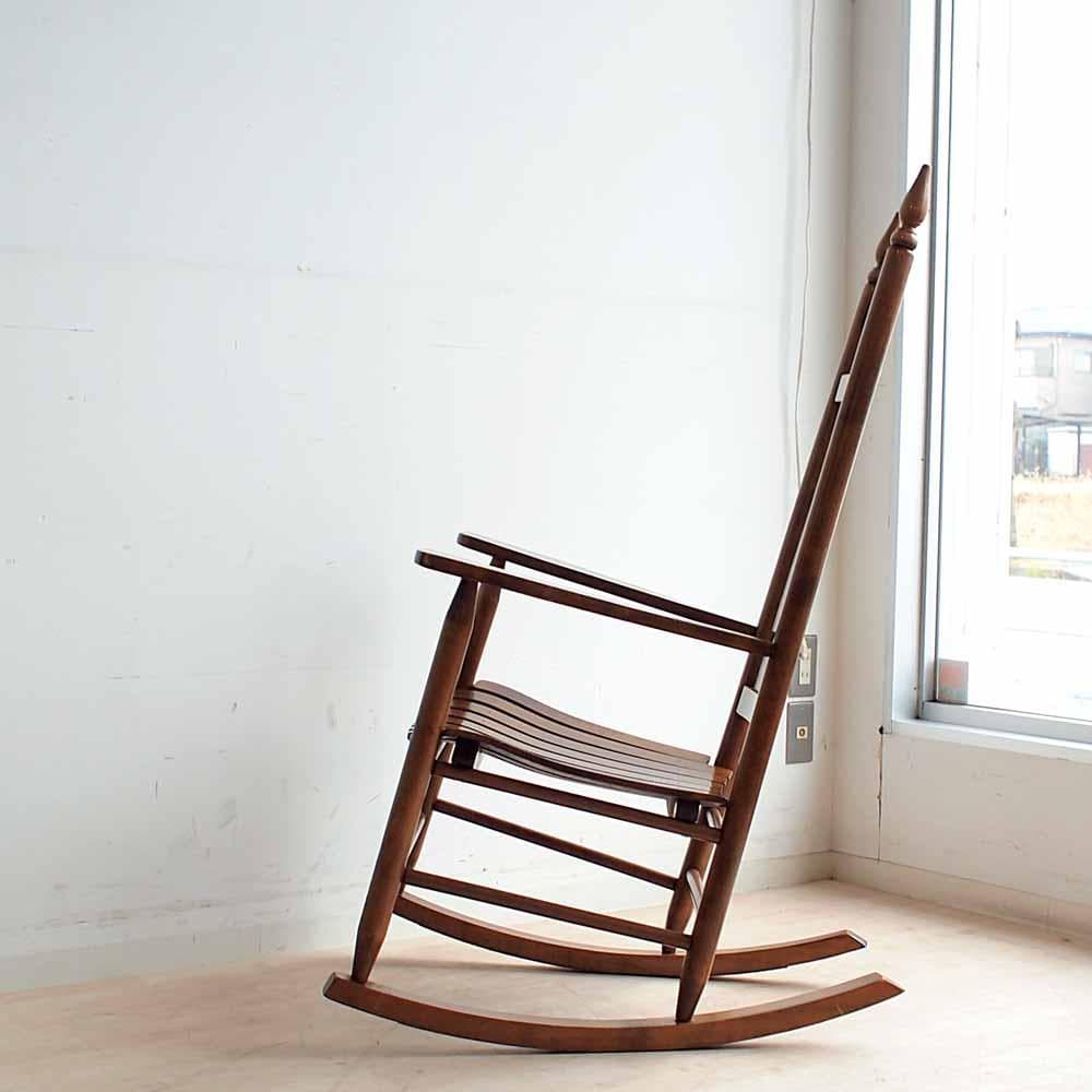 無垢材 ロッキングチェア ヴィンテージ ZR24313