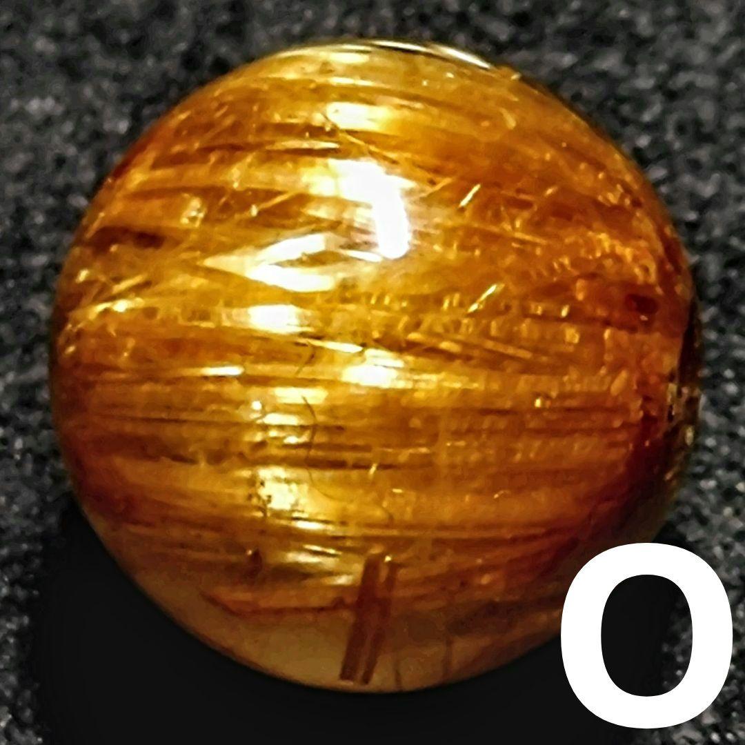 ★リッチキャッツアイゴールデンルチル 10ミリ珠 ビーズO(SA+)