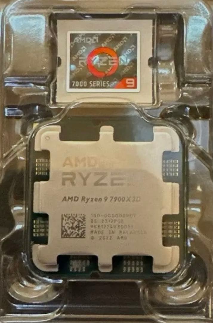 CPU AMD Ryzen 9 7900X3D