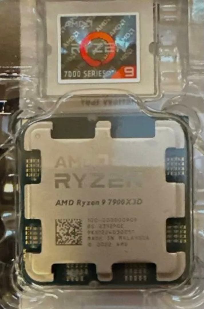 CPU AMD Ryzen 9 7900X3D