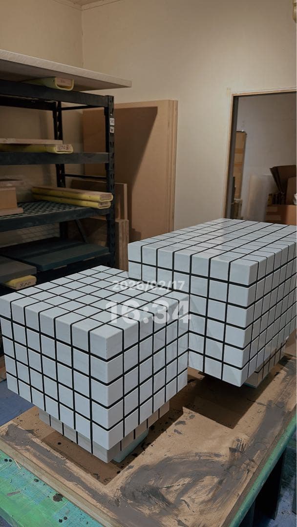 タイル　コーヒーテーブル　モザイクタイル　タイルテーブル　サイズオーダー可能