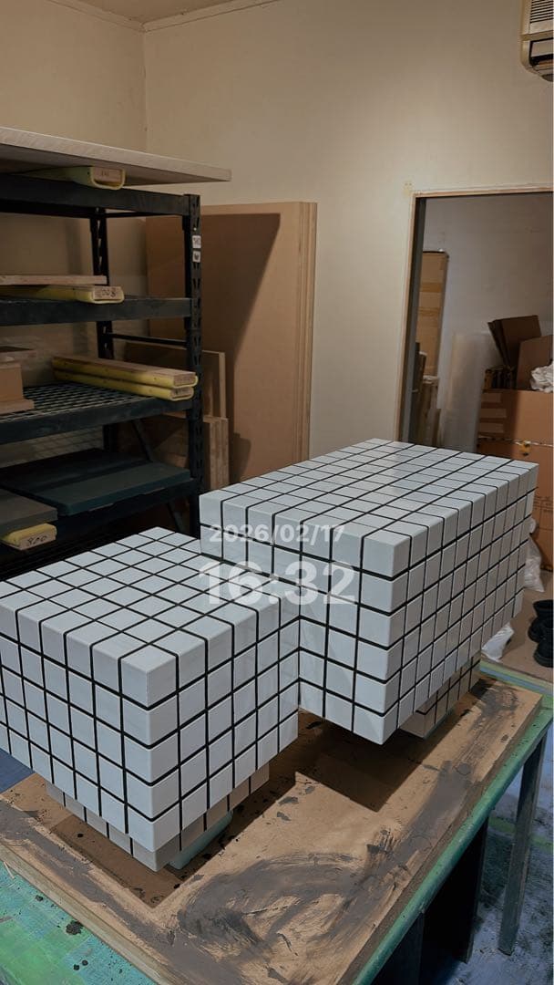 タイル　コーヒーテーブル　モザイクタイル　タイルテーブル　サイズオーダー可能