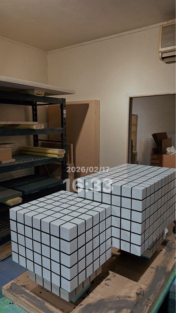 タイル　コーヒーテーブル　モザイクタイル　タイルテーブル　サイズオーダー可能