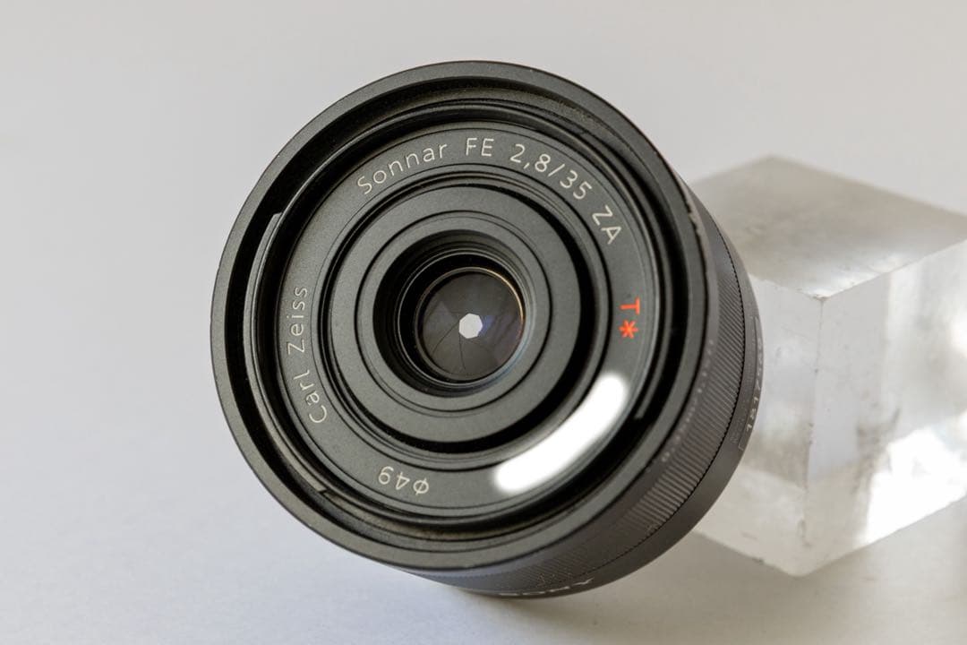 Sonnar T*FE 35 f2.8za SONY Eマウント超軽量小型レンズ