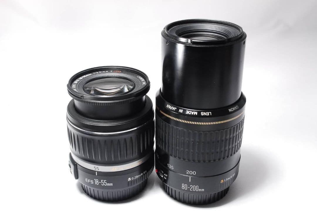 ♥望遠レンズ付♥Canon Kiss X4☆一眼レフカメラ☆美品☆Wレンズ