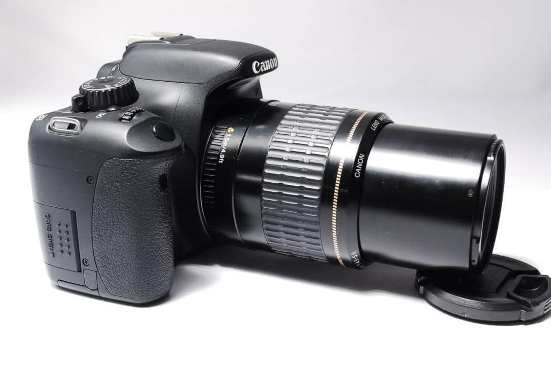 ♥望遠レンズ付♥Canon Kiss X4☆一眼レフカメラ☆美品☆Wレンズ