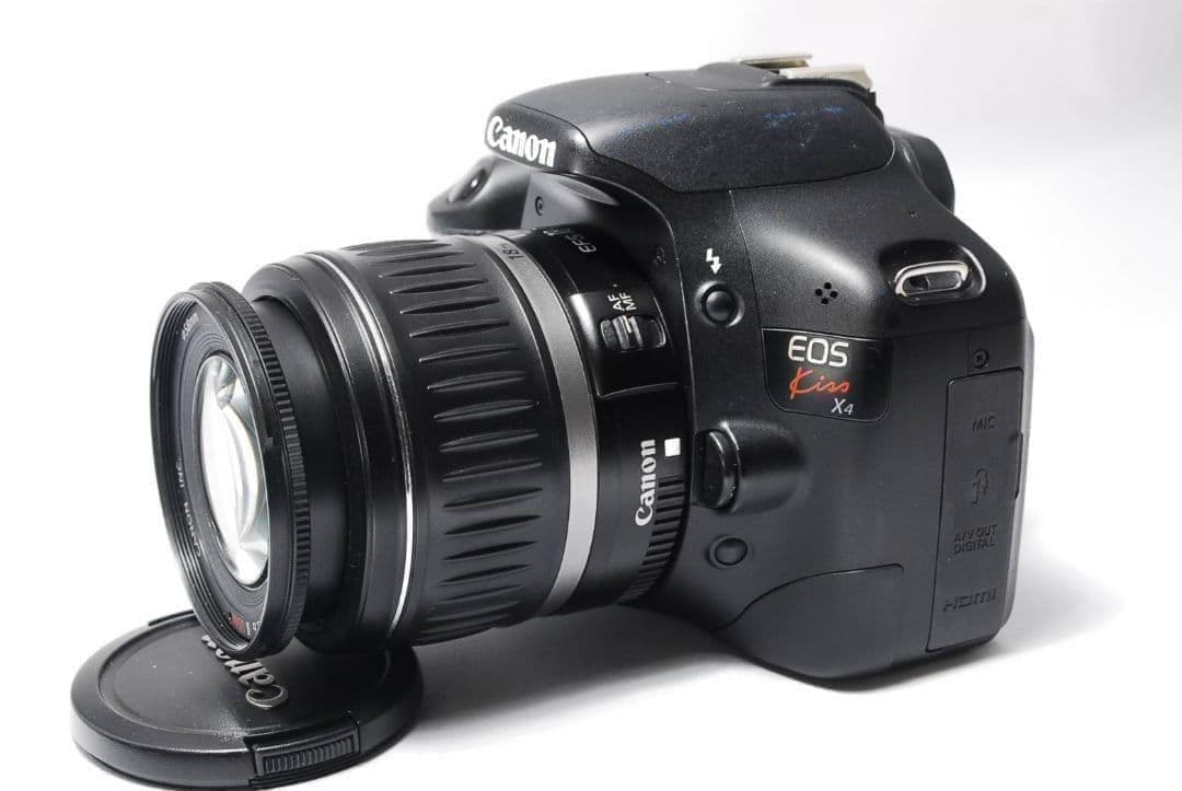 ♥望遠レンズ付♥Canon Kiss X4☆一眼レフカメラ☆美品☆Wレンズ