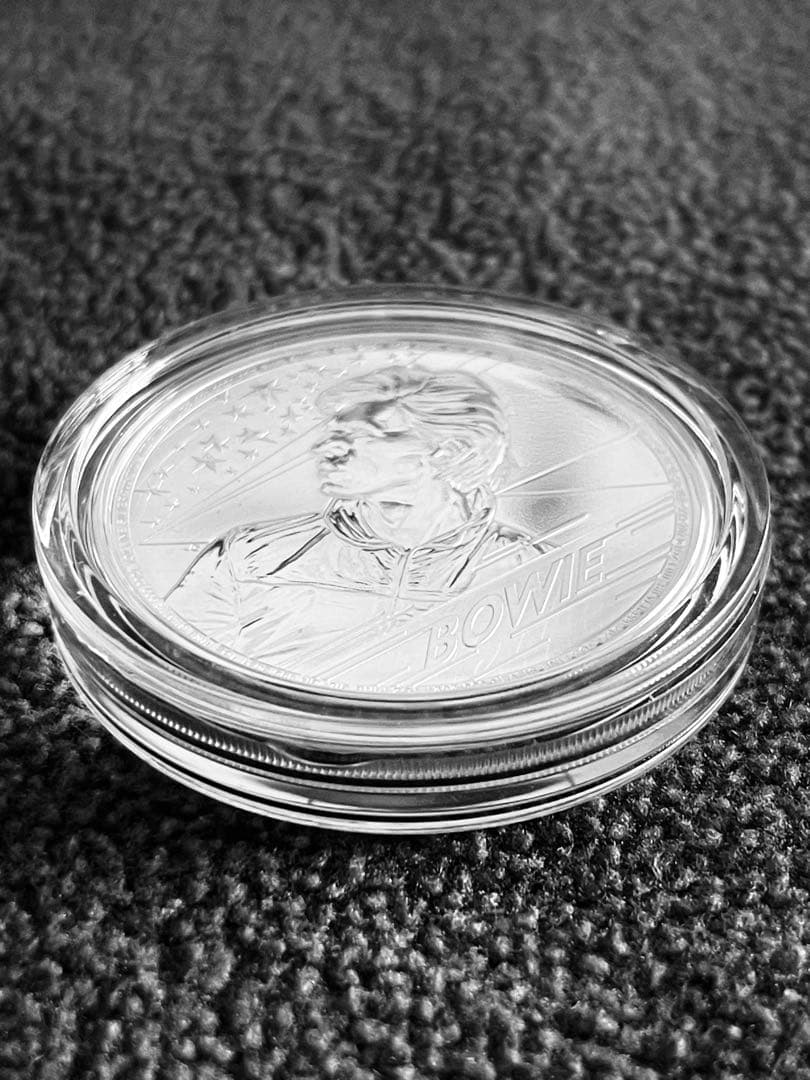 2021 イギリス1オンス　銀貨　ミュージックレジェンド　デヴィッド・ボウイ
