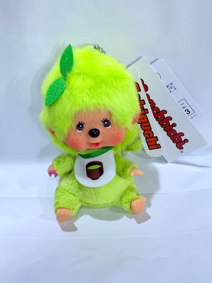 限定　モンチッチ　抹茶　顔でか　マスコット　S ぬいぐるみ　2点　キーチェーン