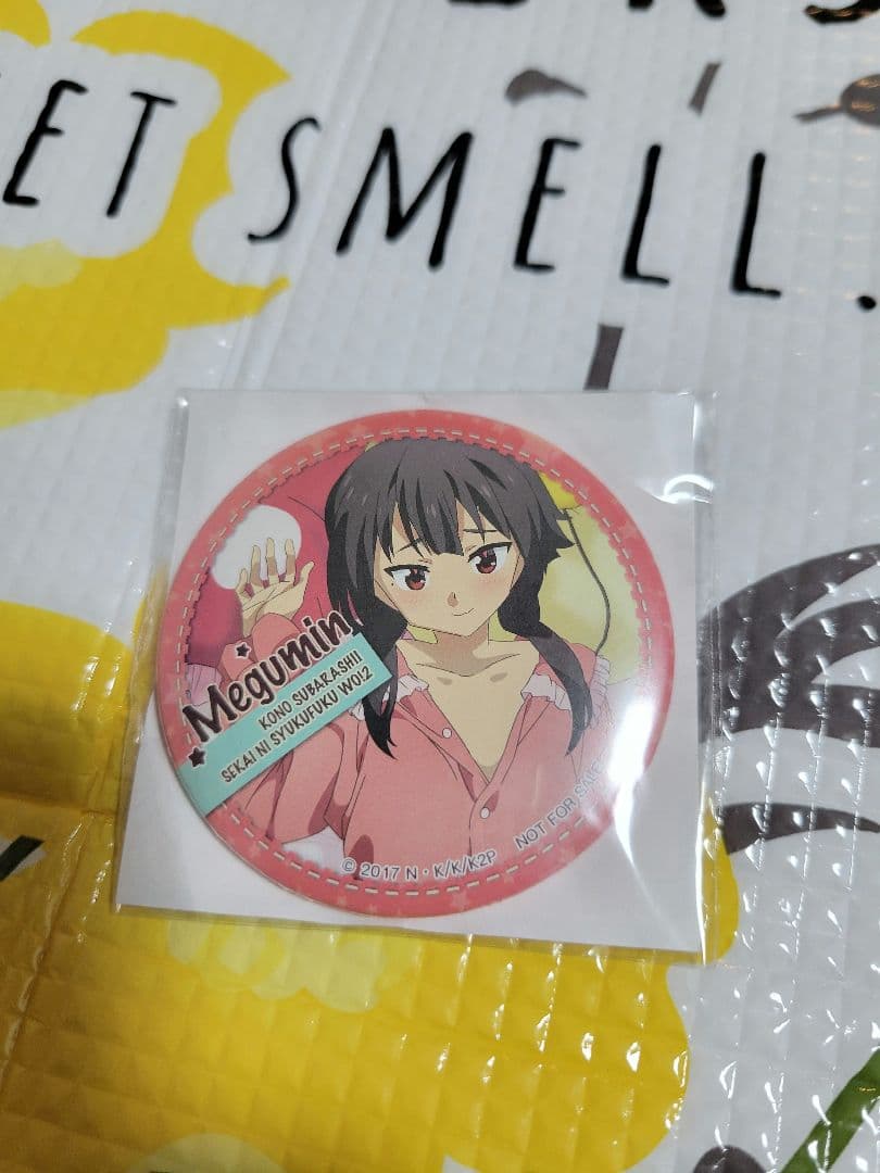 この素晴らしい世界に祝福を！C93タペストリー特典缶バッジ3つセット