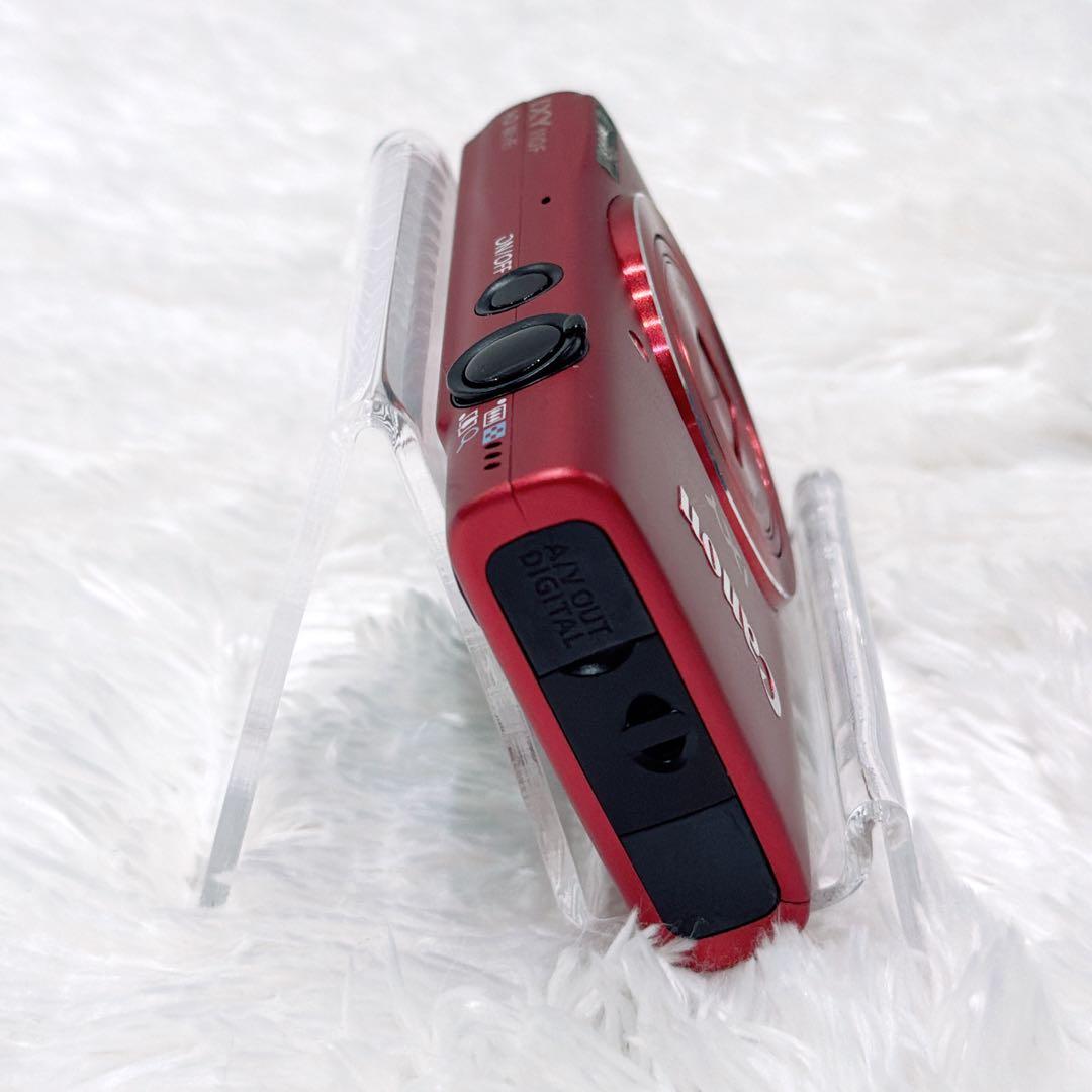 【希少✨極美品】Canon IXY 110F レッド 赤 デジタルカメラ