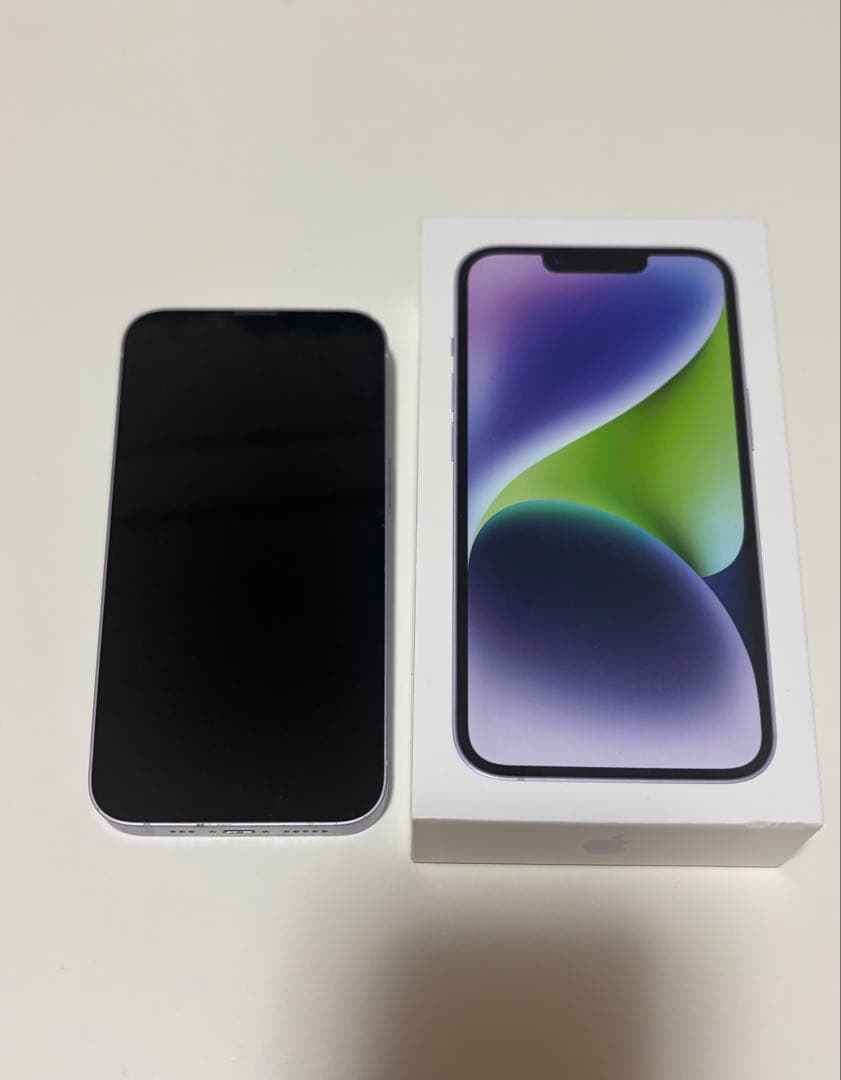 iPhone14 本体 パープル