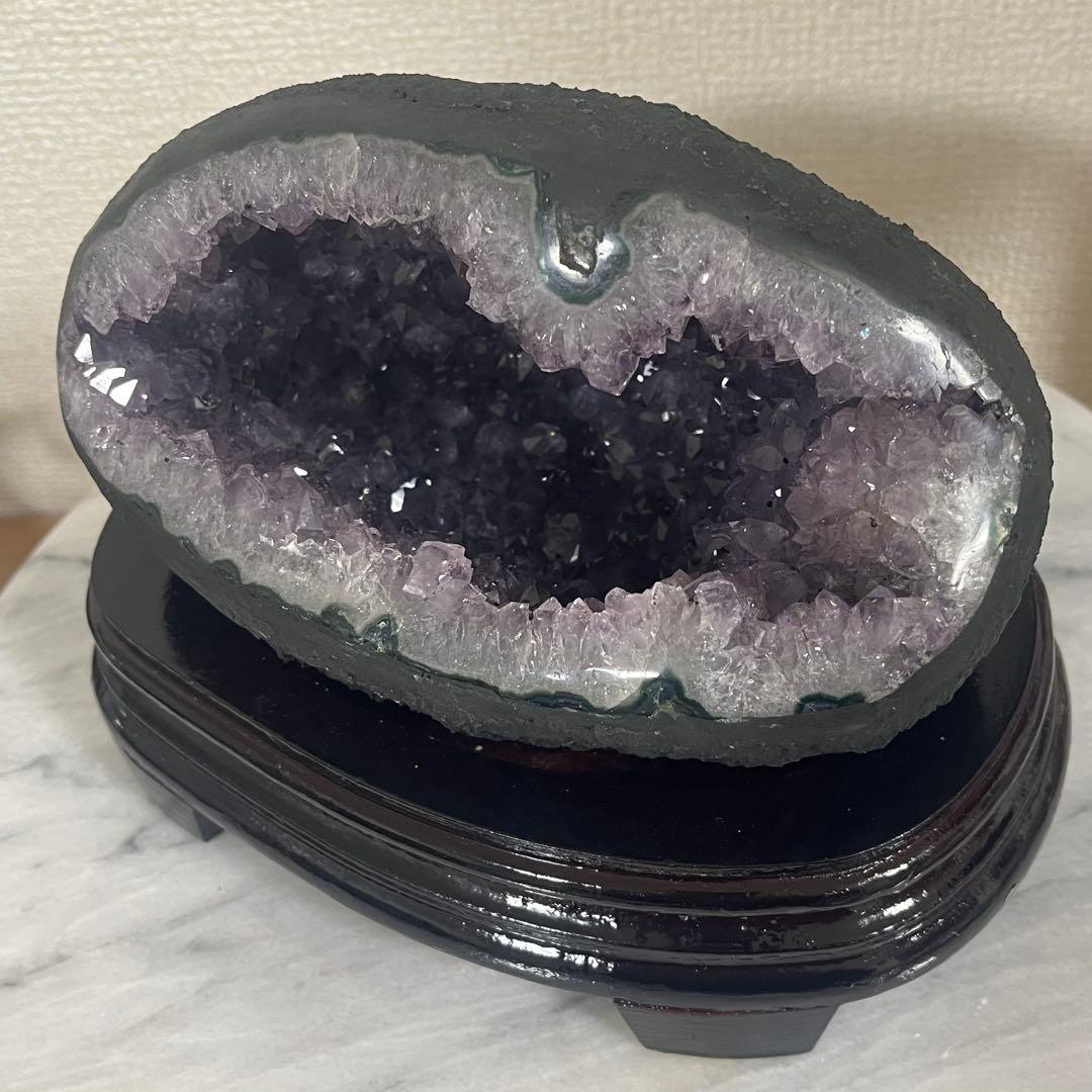 【天然石】アメジスト ドーム 紫水晶 ジオード 結晶 原石 パワーストーン