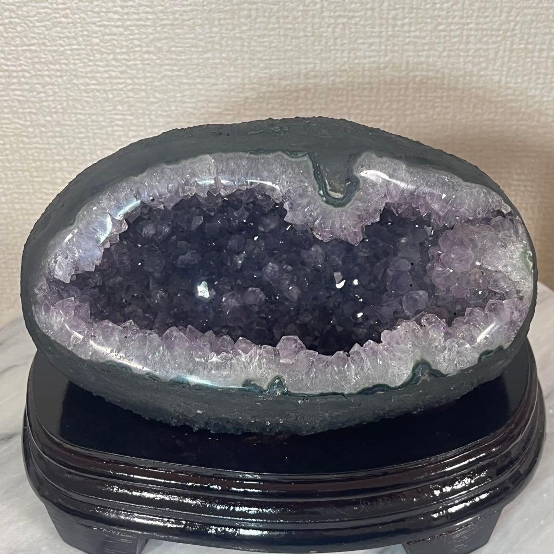 【天然石】アメジスト ドーム 紫水晶 ジオード 結晶 原石 パワーストーン