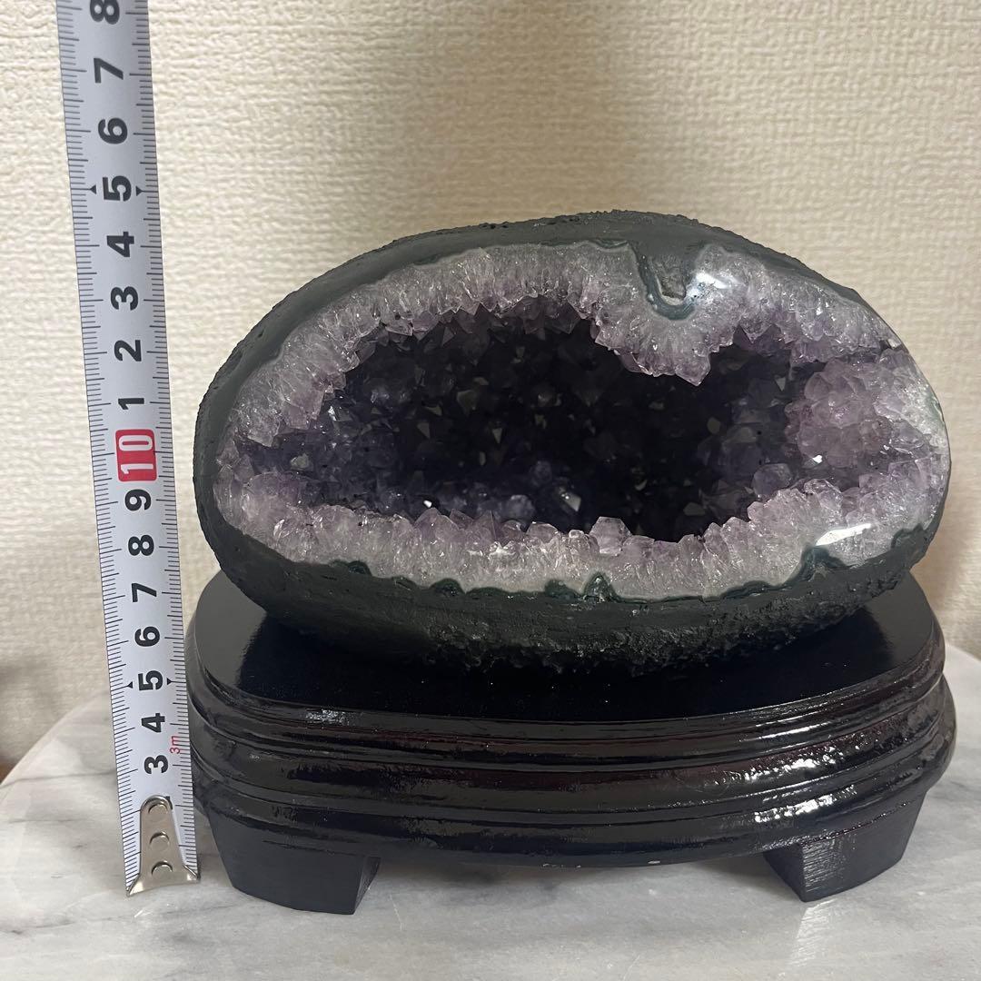 【天然石】アメジスト ドーム 紫水晶 ジオード 結晶 原石 パワーストーン