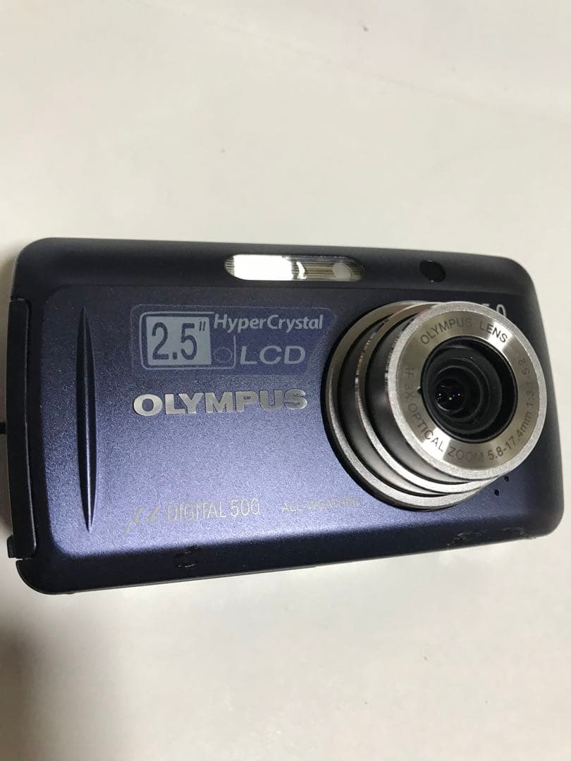 【完動品・美品】OLYMPUS µ Digital 500 デジタルカメラ