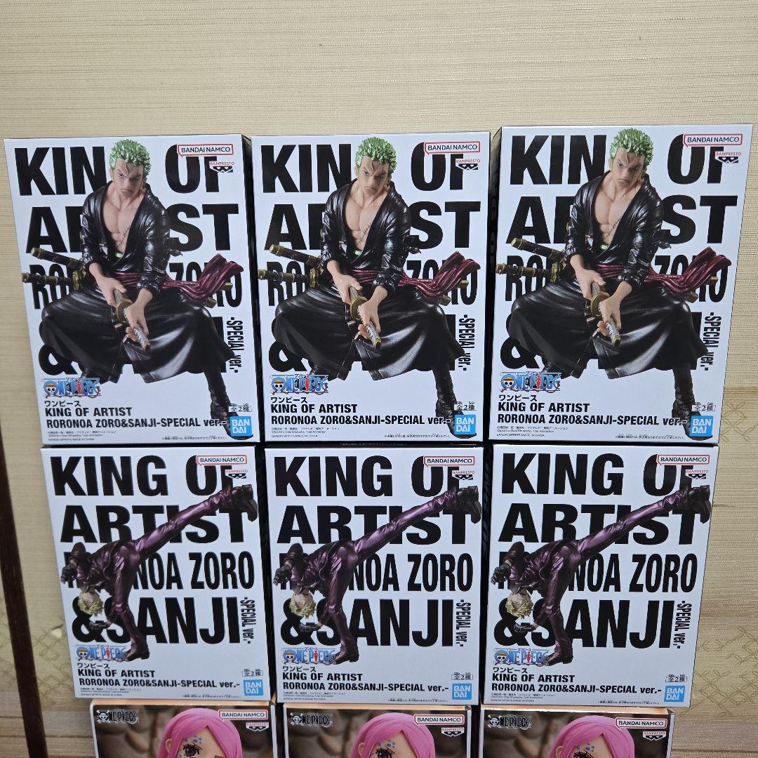 ワンピースフィギュアまとめ売り　9体　新品未開封品