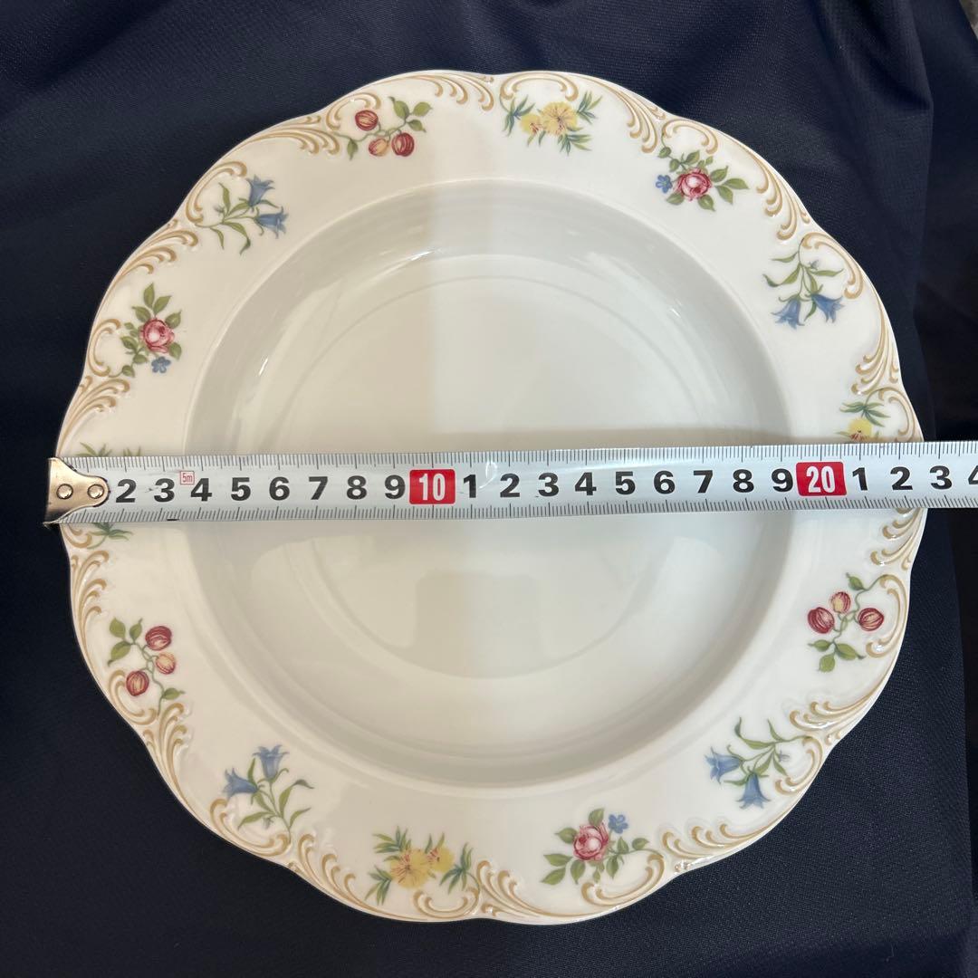 ローゼンタール　クラシックローズ　22cm 深皿　５枚組　ドイツ製