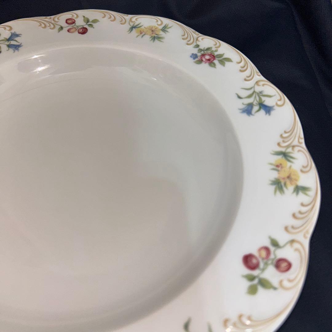 ローゼンタール　クラシックローズ　22cm 深皿　５枚組　ドイツ製