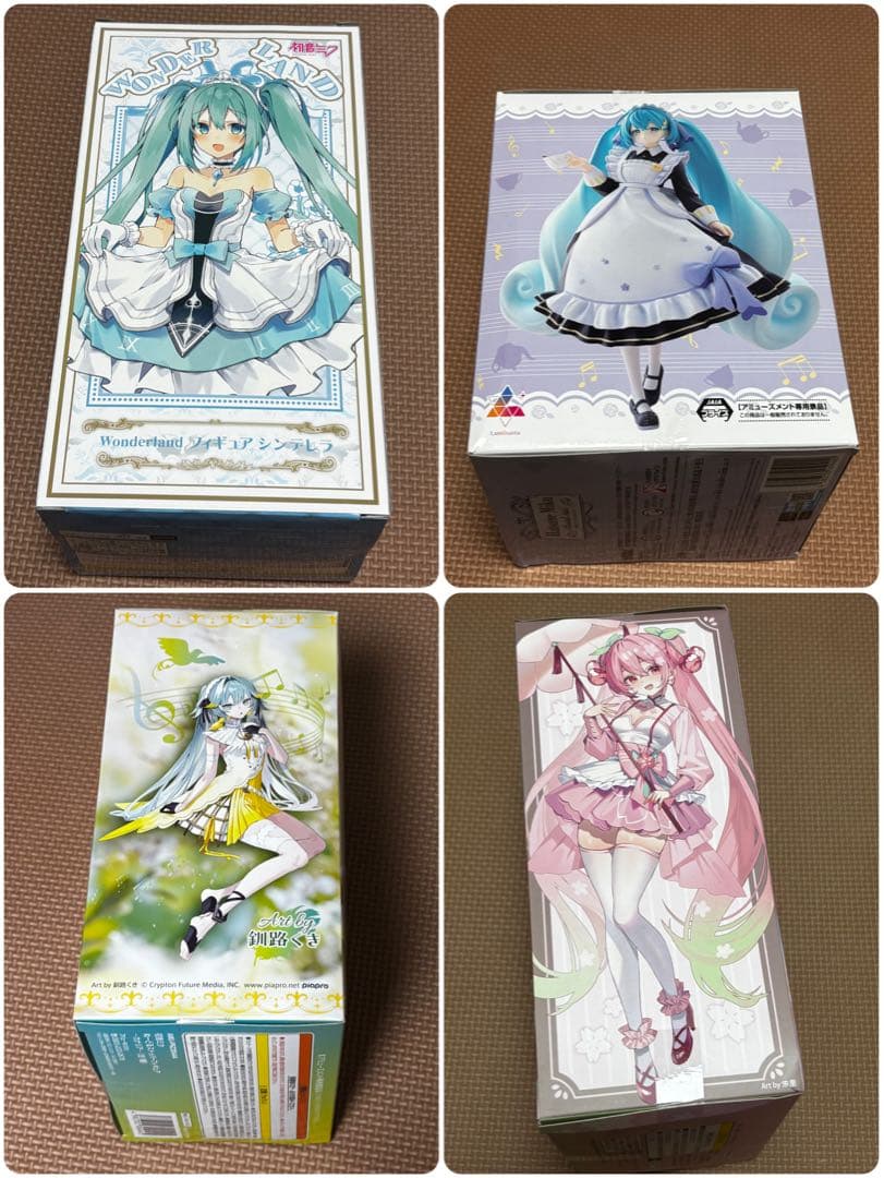 初音ミク フィギュアセット　B