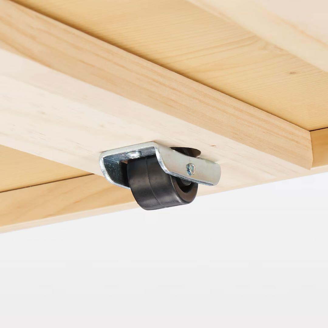 【直接お取引き限定】無印良品 シングルベッド + ベッド収納 2つ+説明書付