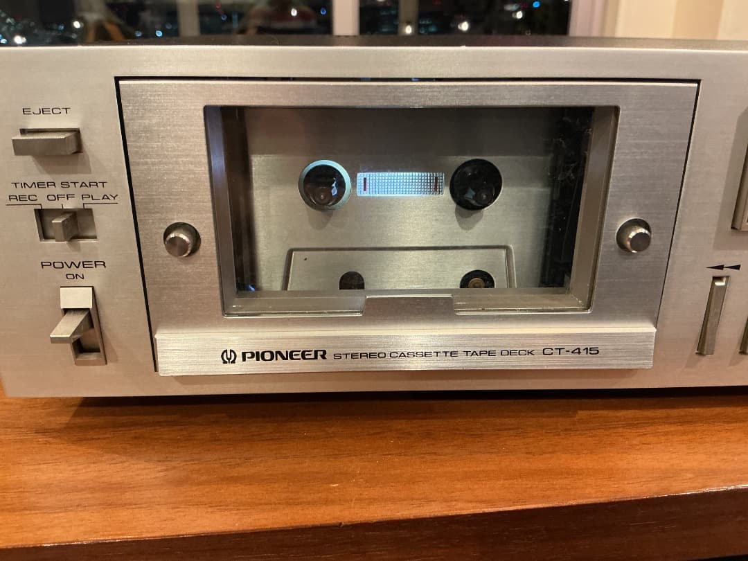 Pioneer パイオニア カセットデッキ CT-415 美品