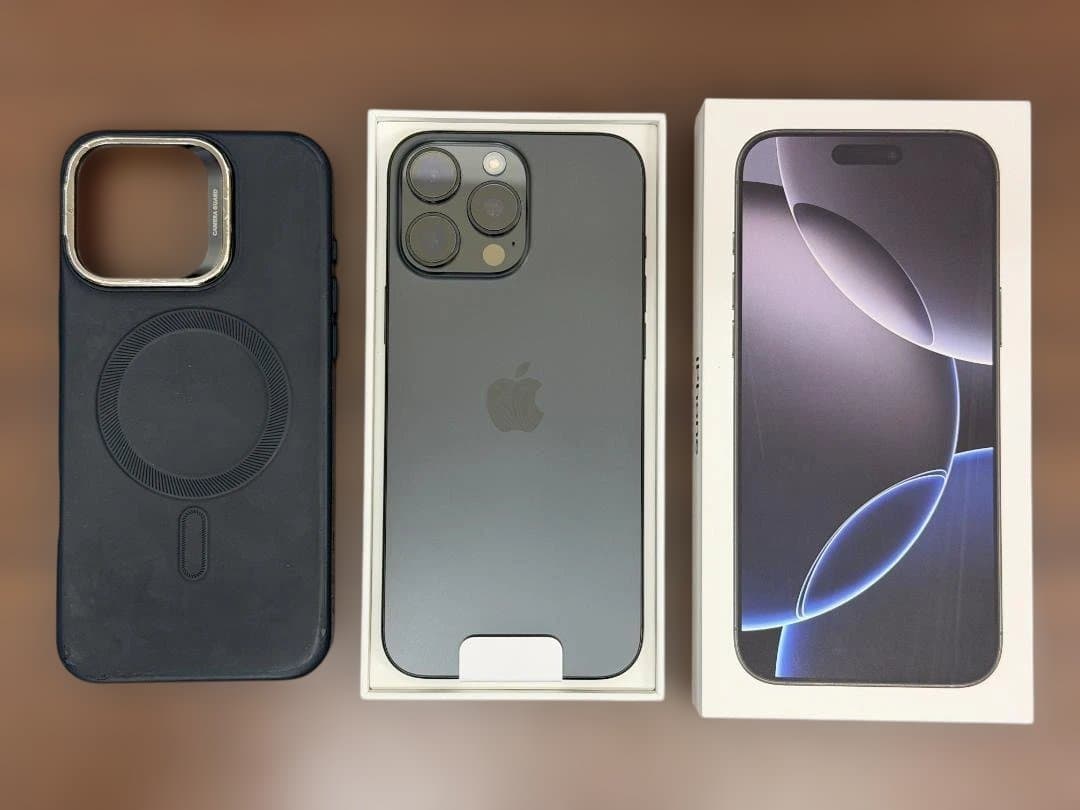 【バッテリー容量100％】iPhone16 Pro Max ブラック 256GB