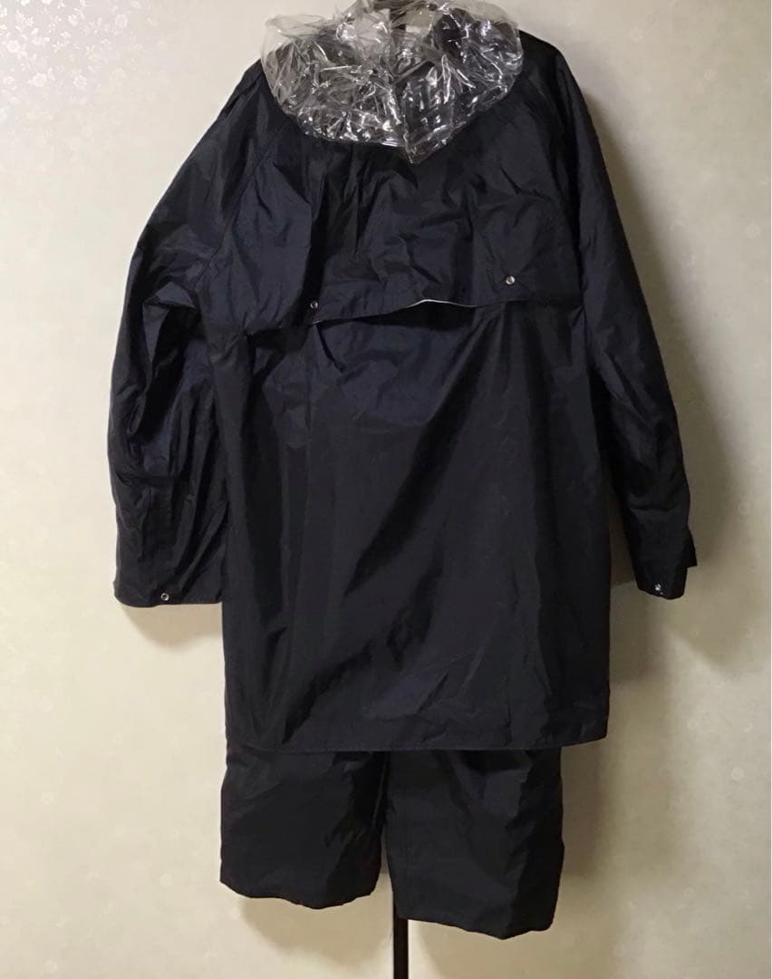 希少　レア　リバーシブル雨カッパ　合羽　収納袋付き