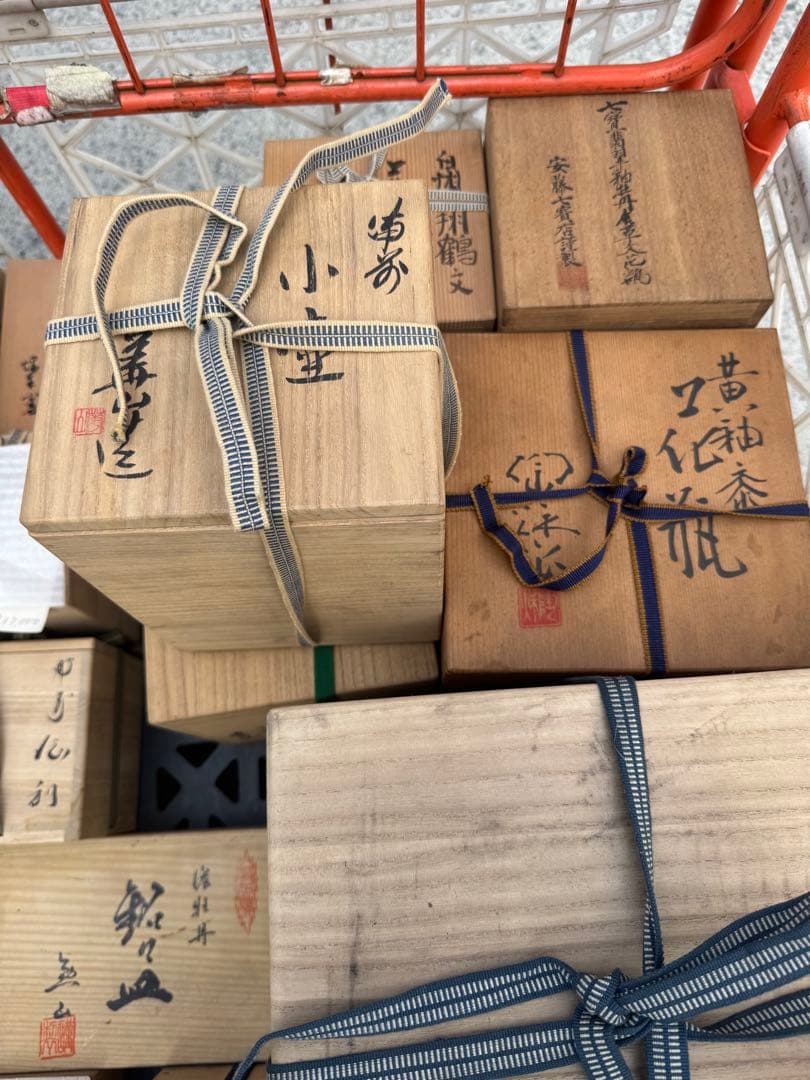 木製和風収納ボックス多数