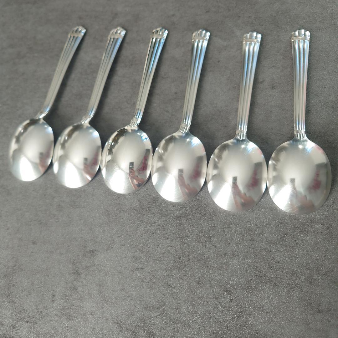 希少 クリストフル アリア コンソメスプーン 6点