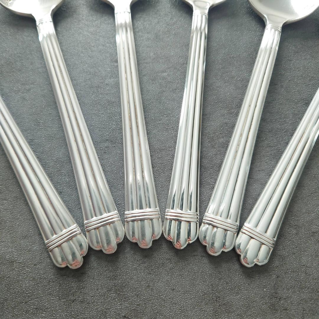 希少 クリストフル アリア コンソメスプーン 6点