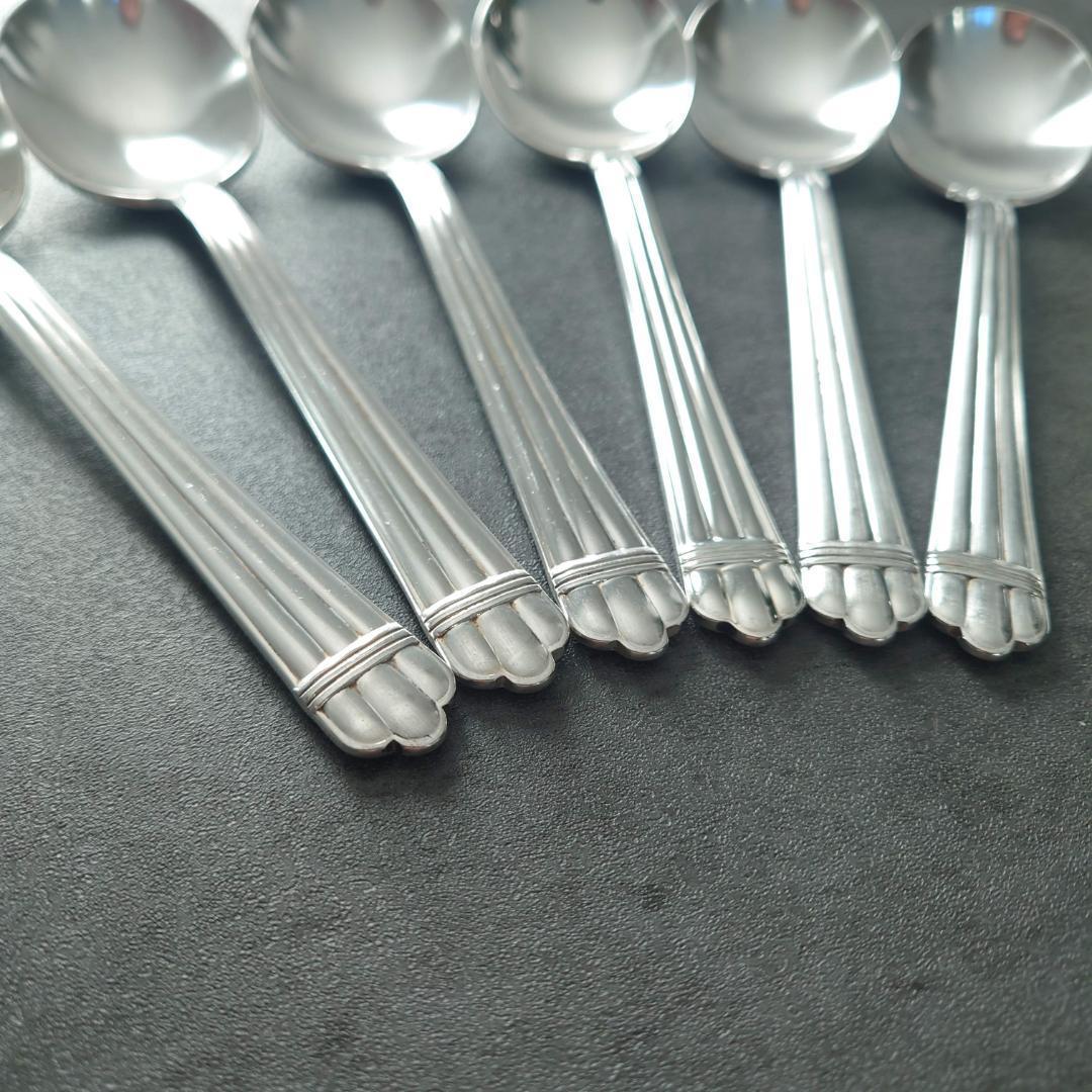 希少 クリストフル アリア コンソメスプーン 6点