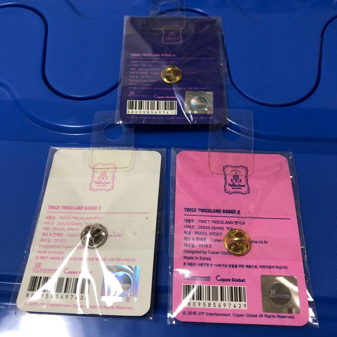 twice ピンバッジ　セット　7個