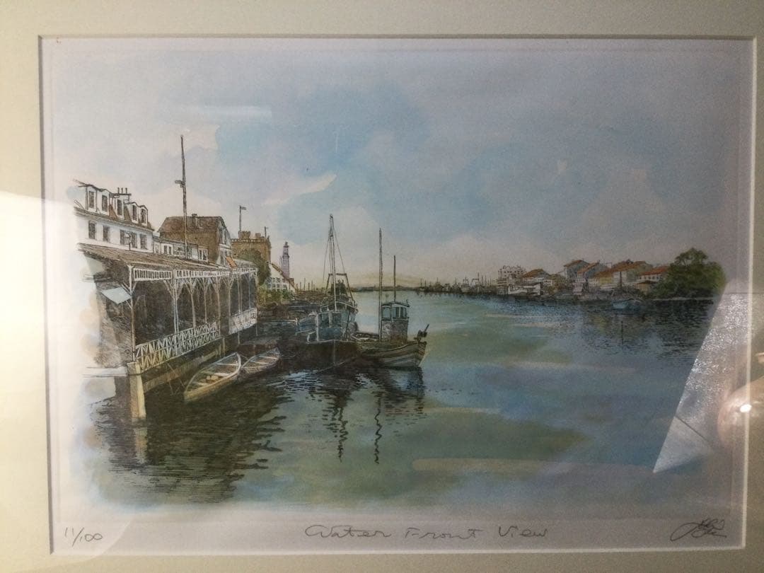 織田義郎 リトグラフ『Cuater Front View』11/100 G129