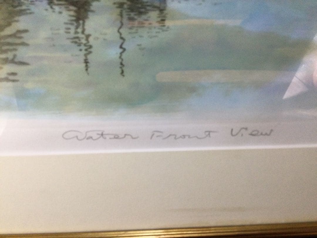 織田義郎 リトグラフ『Cuater Front View』11/100 G129