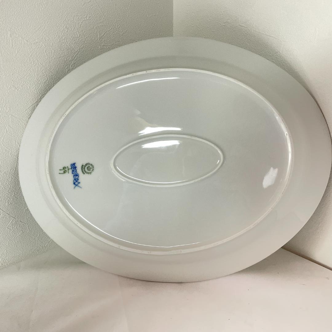 ロイヤルコペンハーゲン　ブルーフルーテッド　大皿 36cm前後