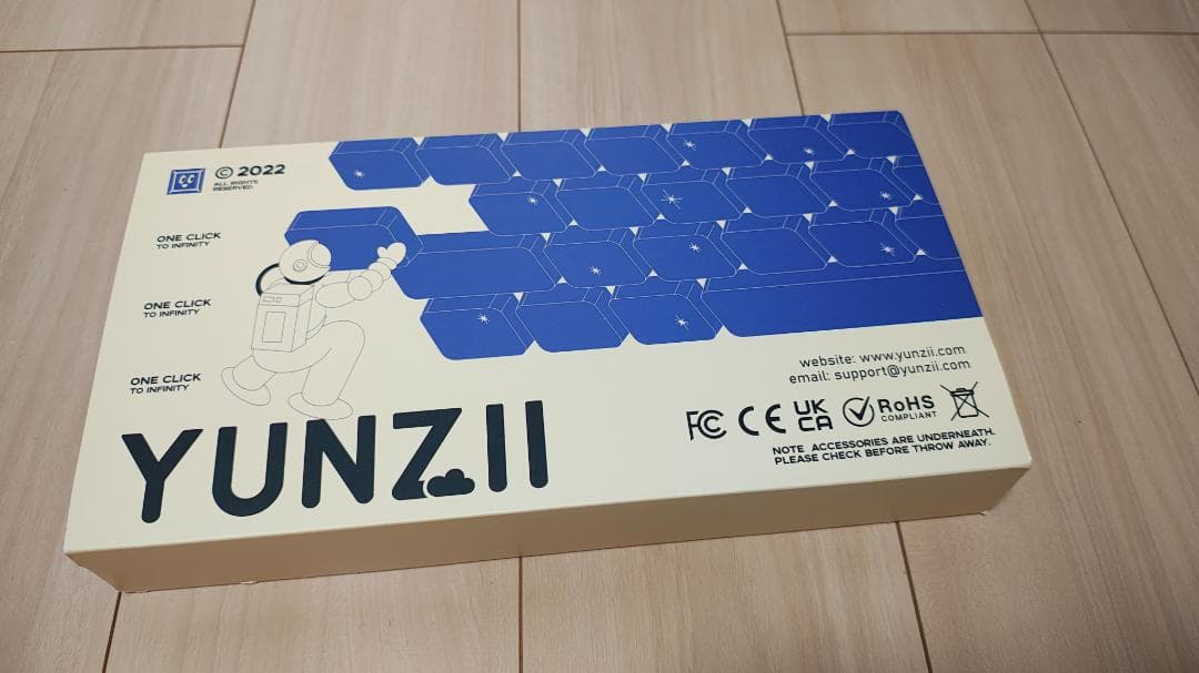 YUNZII KC84 メカニカルキーボード ホットスワップ