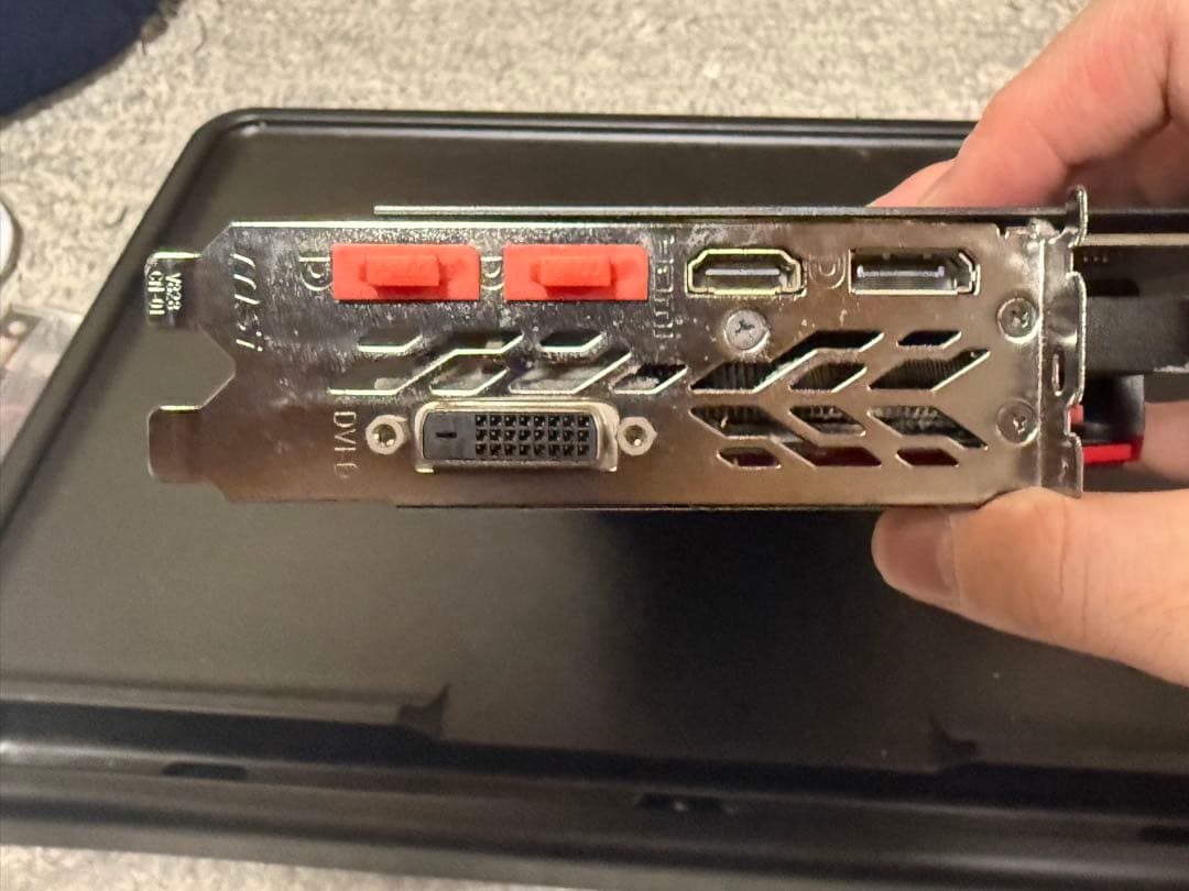 グラフィックボード・グラボ・ビデオカード MSI GeForce GTX 1060 GAMING X 6G