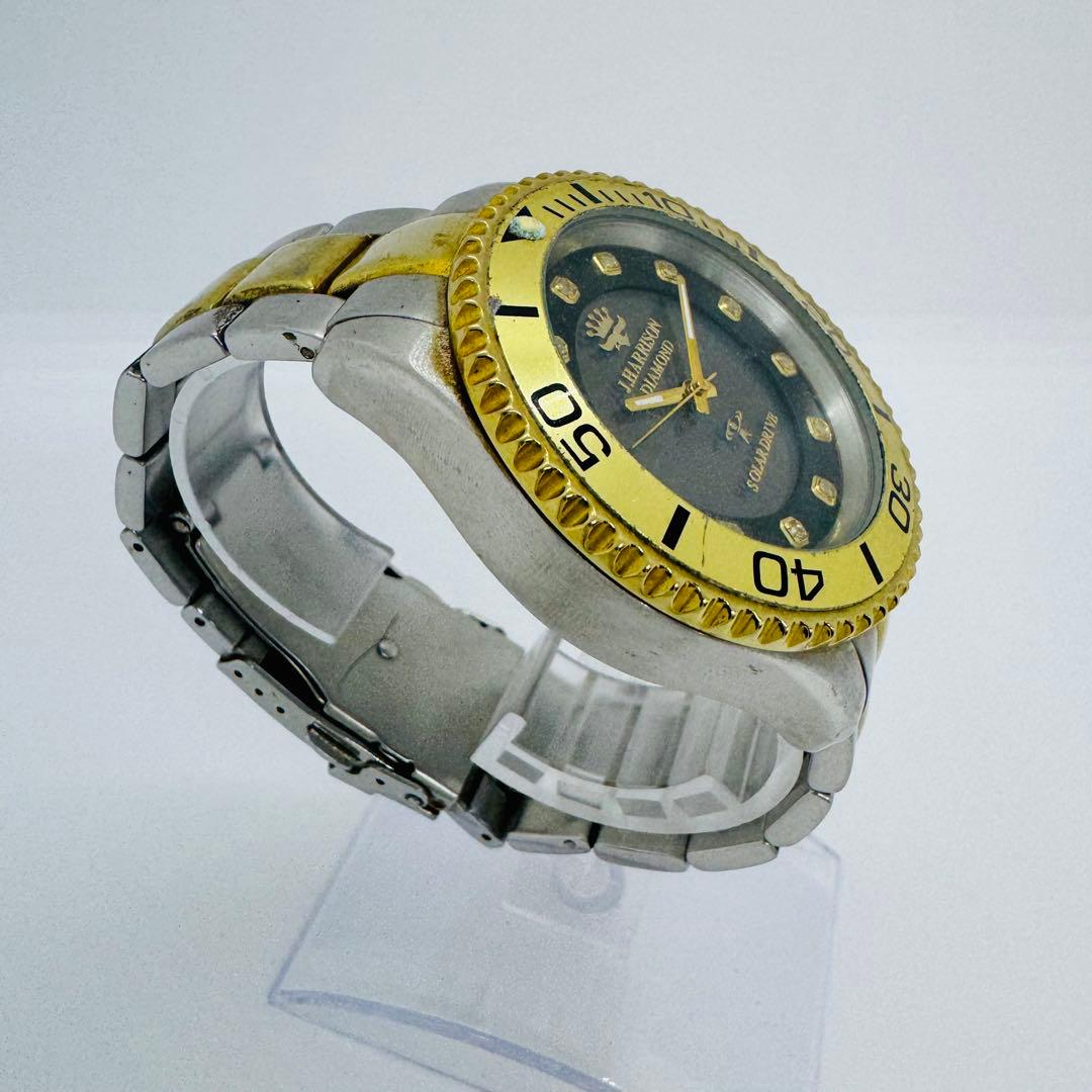 ✨J.HARRISON✨ジョン・ハリソン✨JH-023✨ブラック文字盤✨腕時計✨