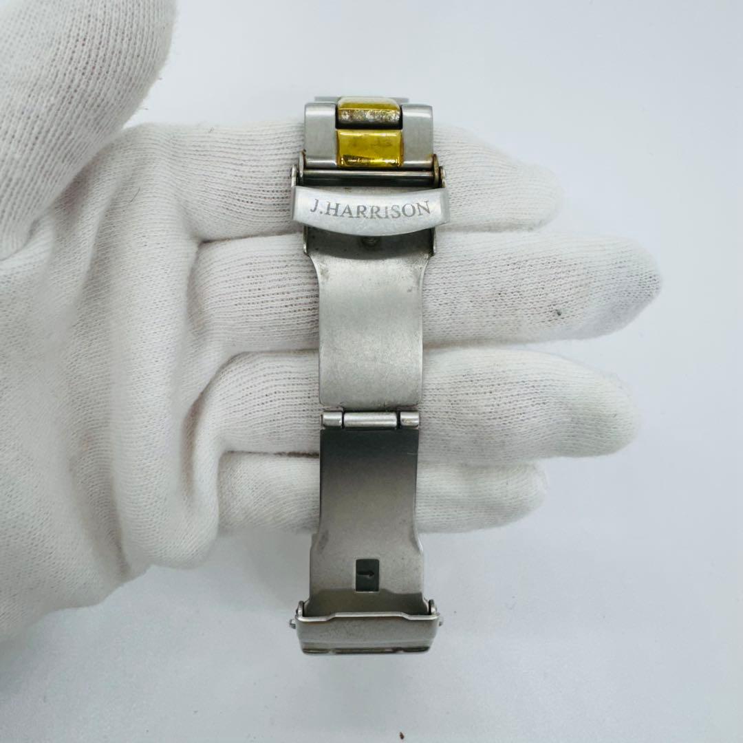 ✨J.HARRISON✨ジョン・ハリソン✨JH-023✨ブラック文字盤✨腕時計✨