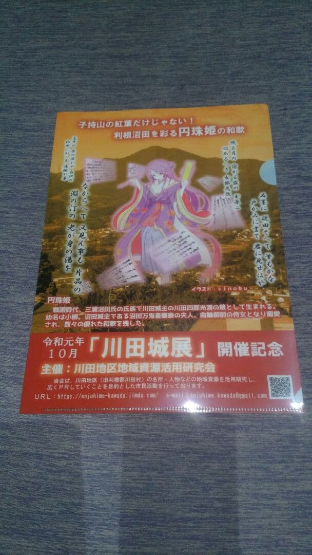 6月限定、沼田城御城印