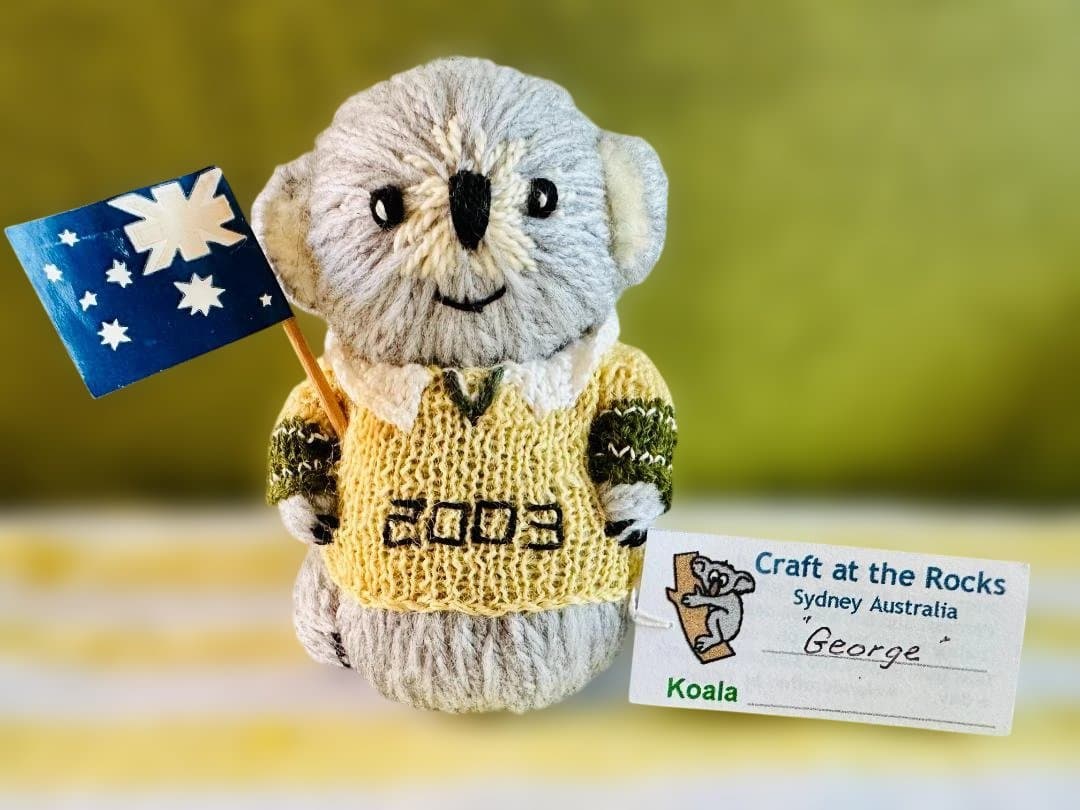 【世界に１つだけ！】ラグビーワールドカップ2003ワラビーズ選手マスコットコアラ