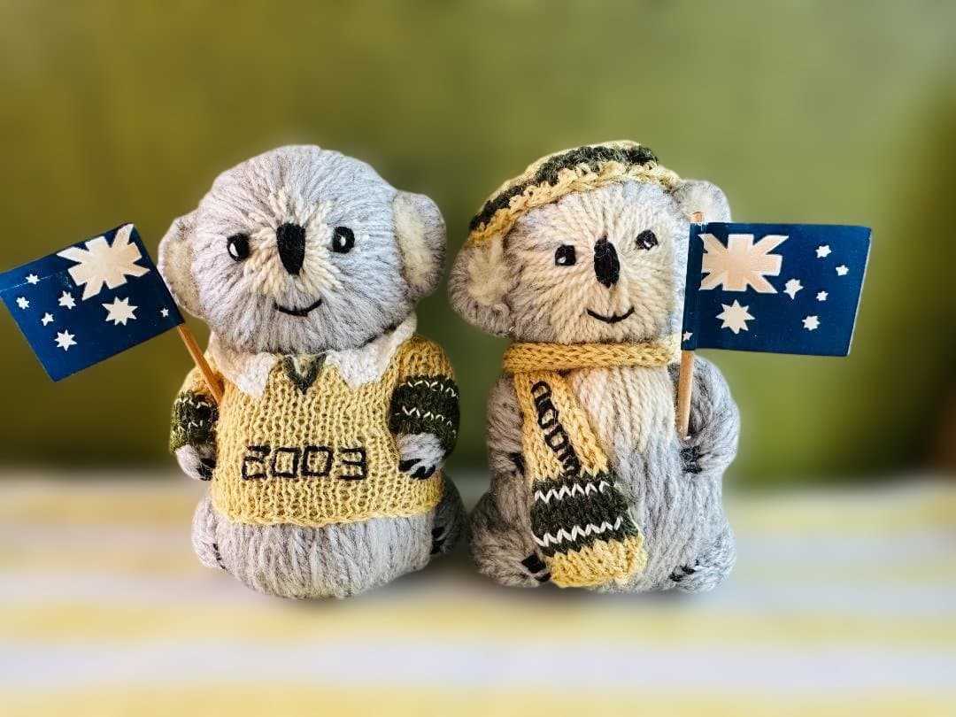 【世界に１つだけ！】ラグビーワールドカップ2003ワラビーズ選手マスコットコアラ